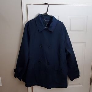 Cute plus size pea coat!